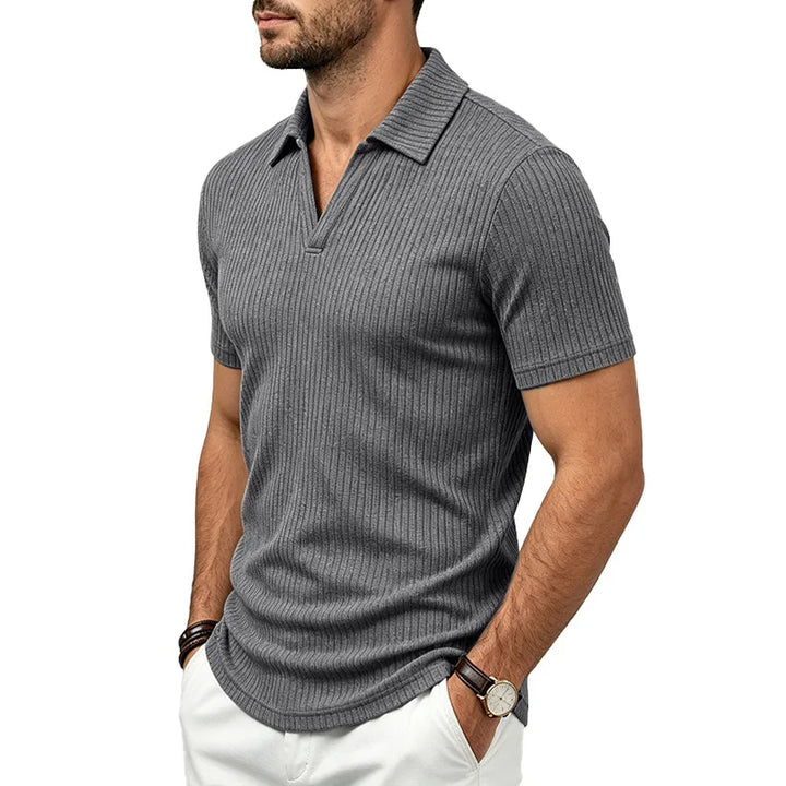 Ashford Open Collar Polo