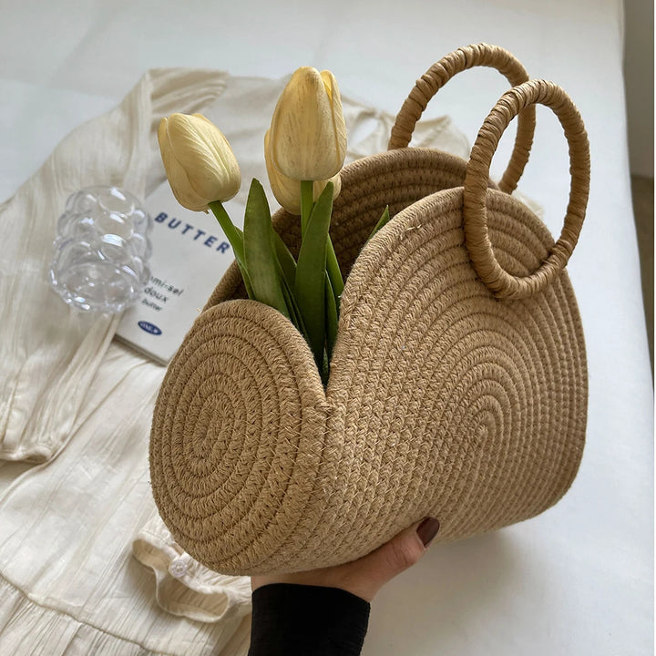 Soléa Woven Arc Tote