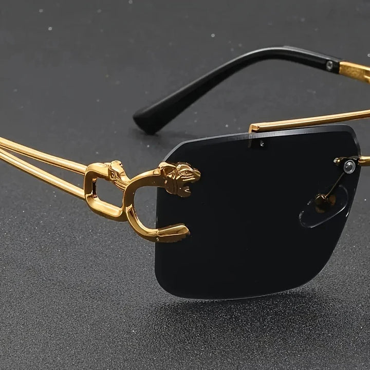 Golden Mirage Frameless Shades