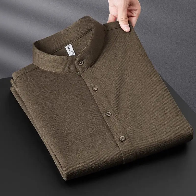 Mercer Thick Stand Collar Shirt