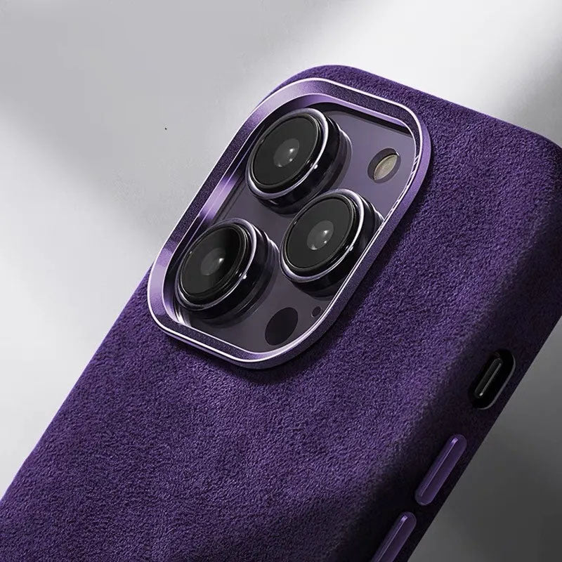 Pinnacle Sentry Suede iPhone Case
