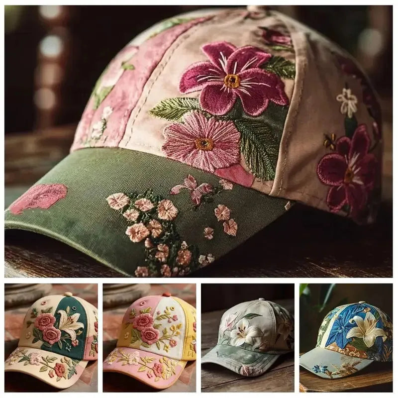 Virella Floral Cap