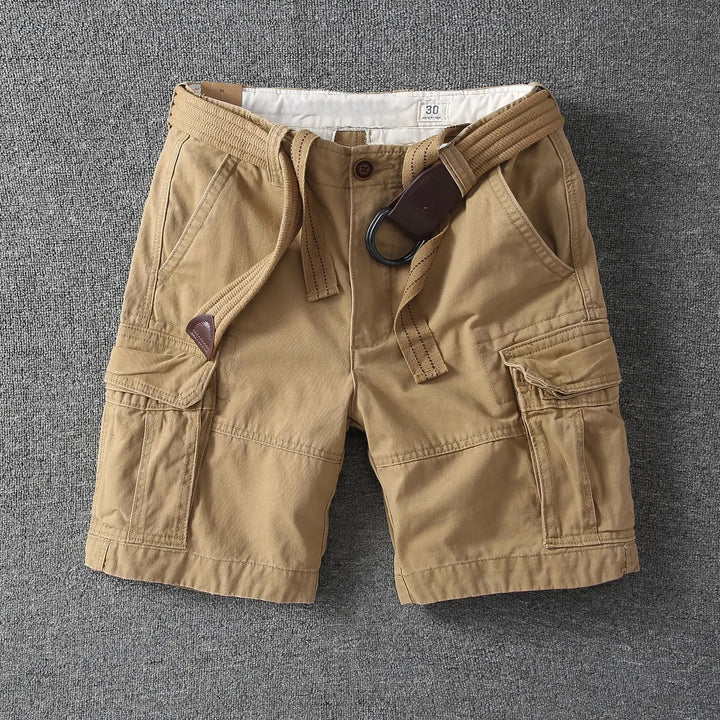Ravello Cotton Cargo Shorts