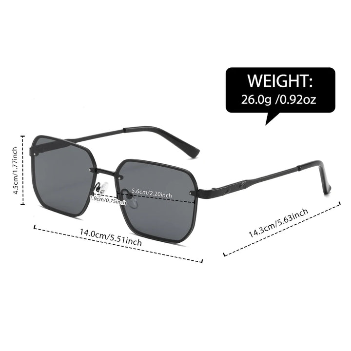 Soleil Gold Gradient Sunglasses