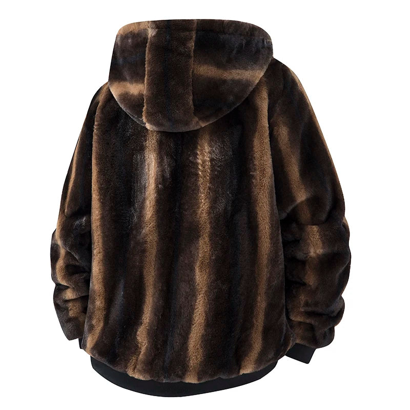 Brayden Shadow Plush Hoodie