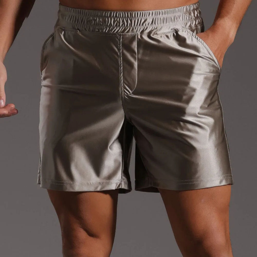 Valerio Silk Sheen Lounge Shorts
