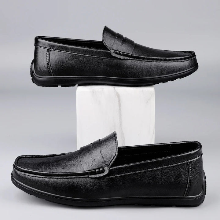 Riverton Leather Penny Loafers