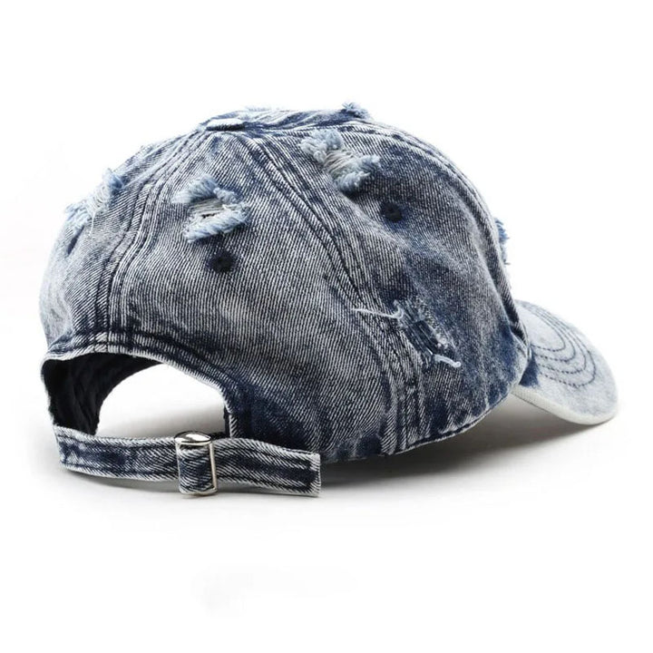 Hudson Washed Denim Cap Set