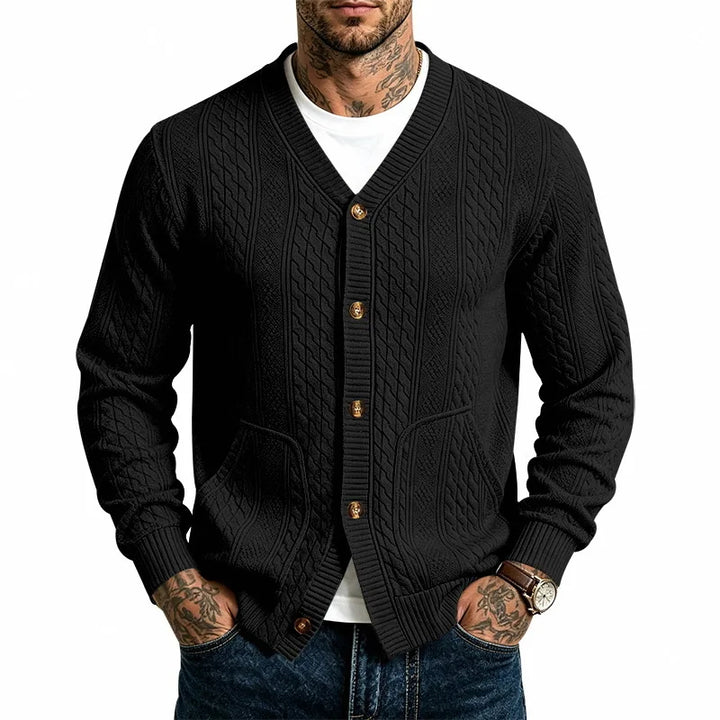 Bellmont V-Neck Knit Cardigan
