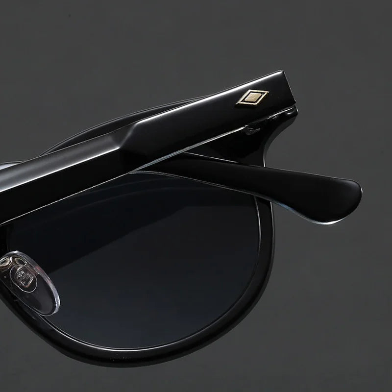 Torque Acetate Round Sunglasses