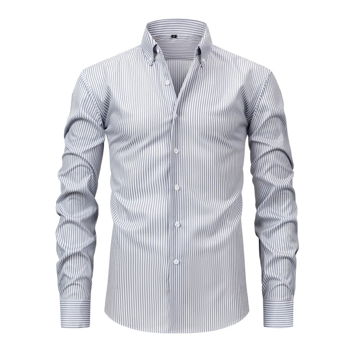Aurelio Striped Stretch Shirt