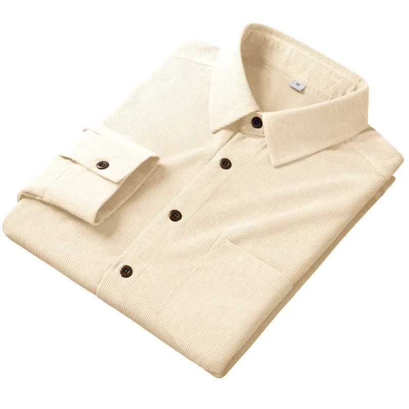 Castellan Corduroy Knit Shirt