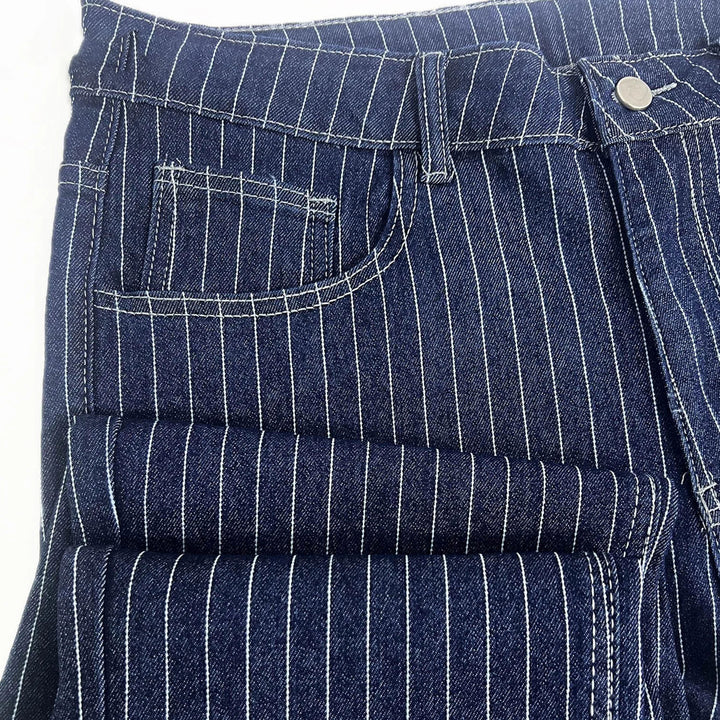Strathmore Pinstripe Denim Jeans