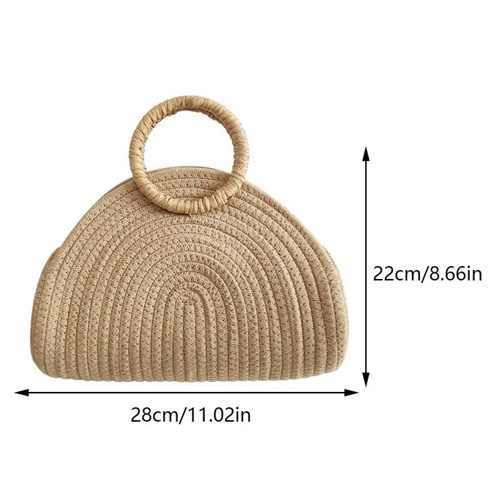 Soléa Woven Arc Tote