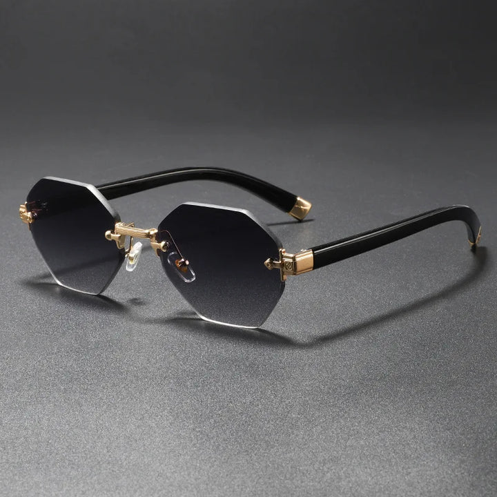 Noctra Polygon Rimless Shades