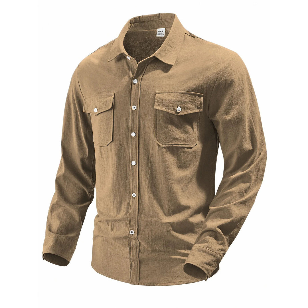 Ashcroft Cotton Linen Shirt Jacket