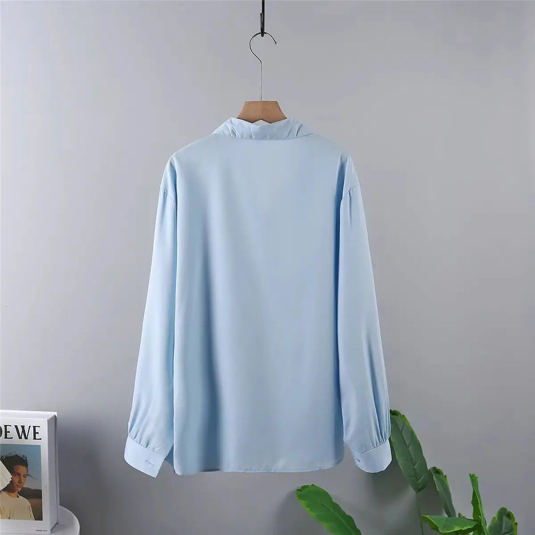 Clara Soft Drape Blouse