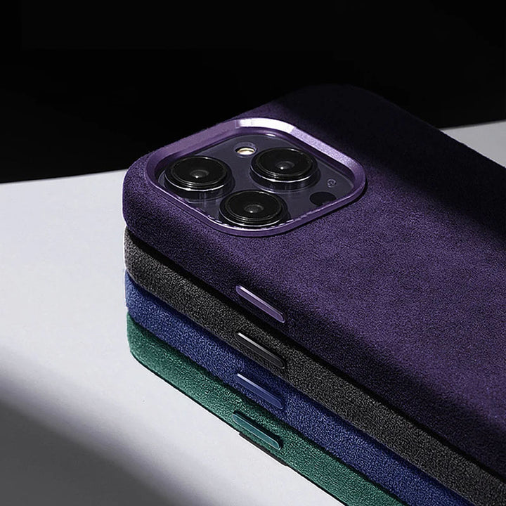 Pinnacle Sentry Suede iPhone Case