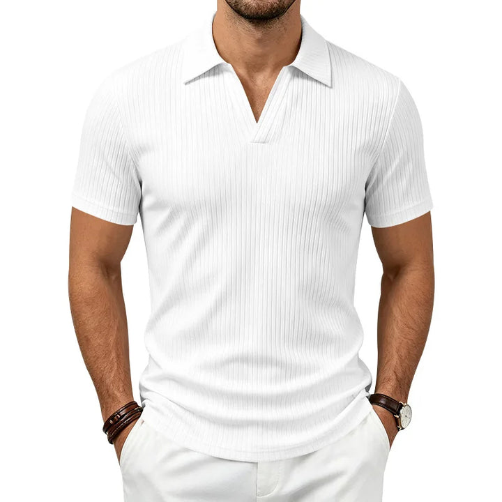Ashford Open Collar Polo