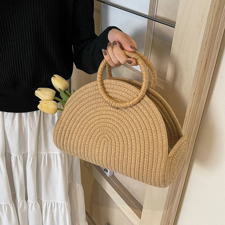 Soléa Woven Arc Tote