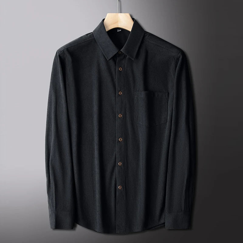Castellan Corduroy Knit Shirt