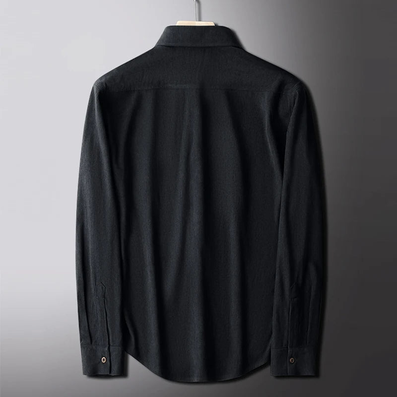 Castellan Corduroy Knit Shirt