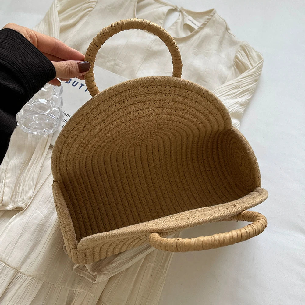 Soléa Woven Arc Tote