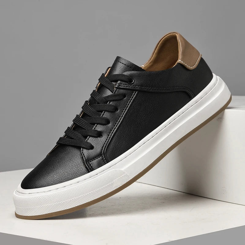 Savaro Faux Leather Shoes