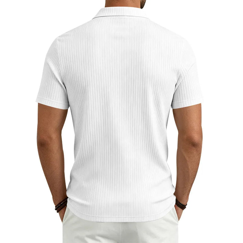 Ashford Open Collar Polo