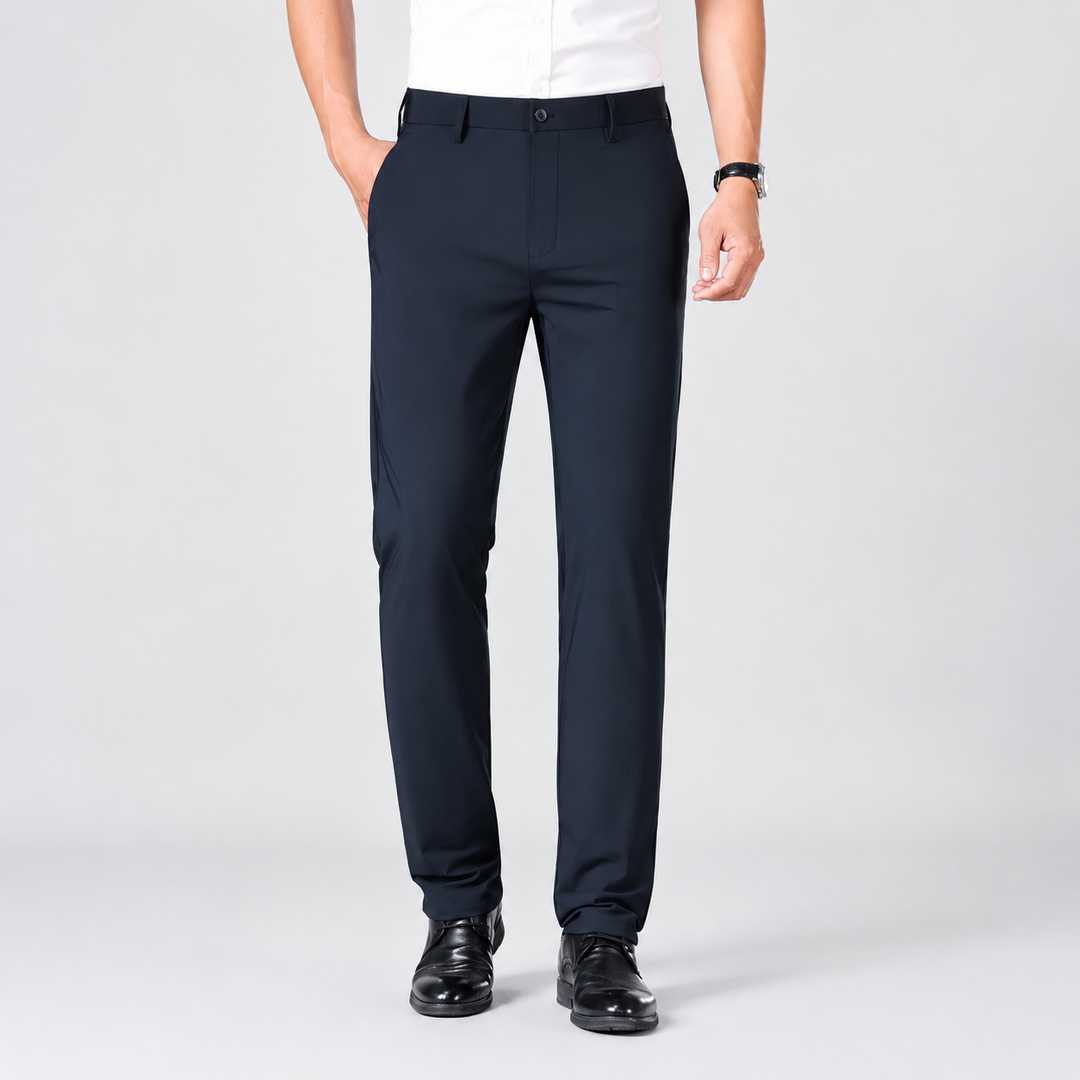 Aston Flex Straight Pants with lightweight stretch fabric