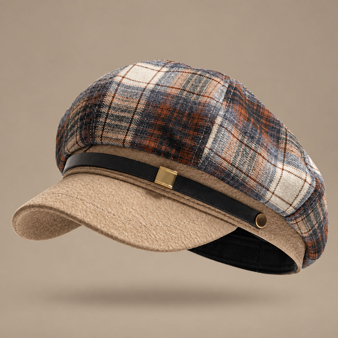 Bellacourt Plaid Brim Cap