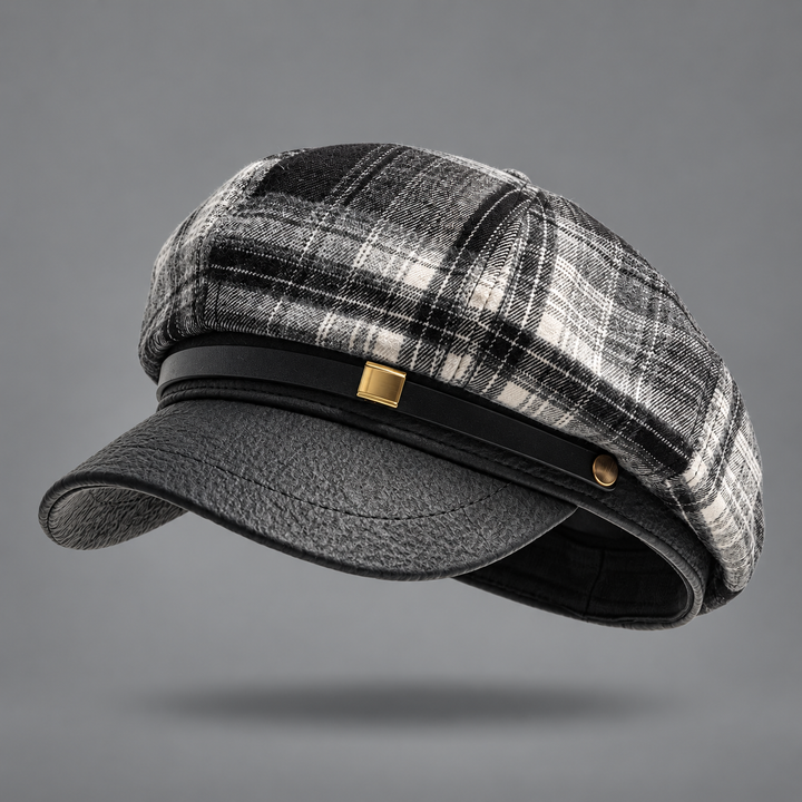 Bellacourt Plaid Brim Cap