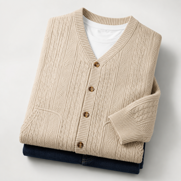 Bellmont V-Neck Knit Cardigan