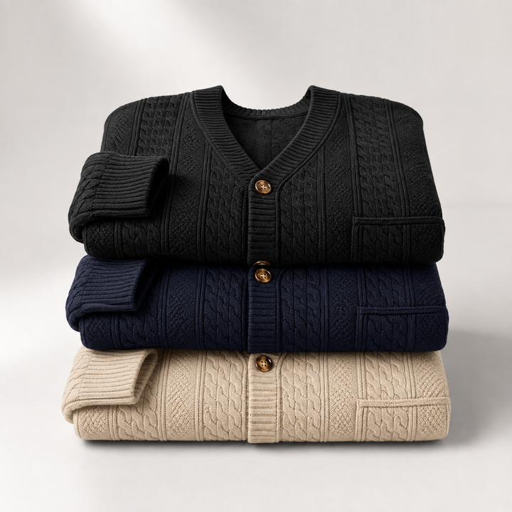 Bellmont V-Neck Knit Cardigan