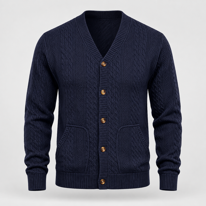 Bellmont V-Neck Knit Cardigan