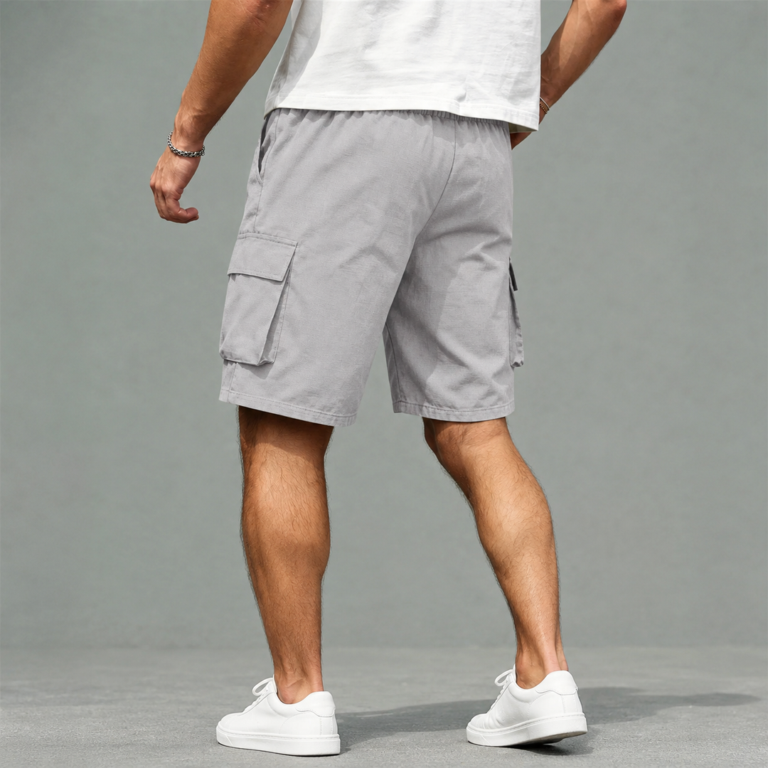 Camden Linen Utility Shorts