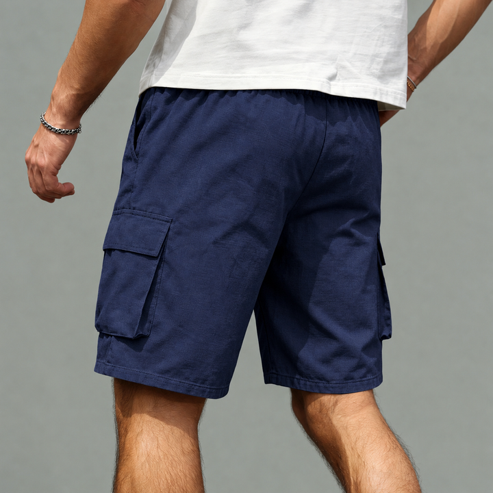 Camden Linen Utility Shorts