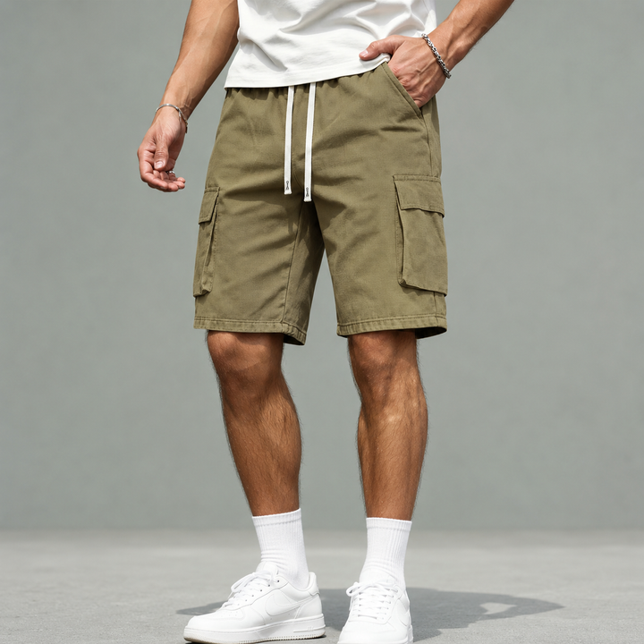Camden Linen Utility Shorts