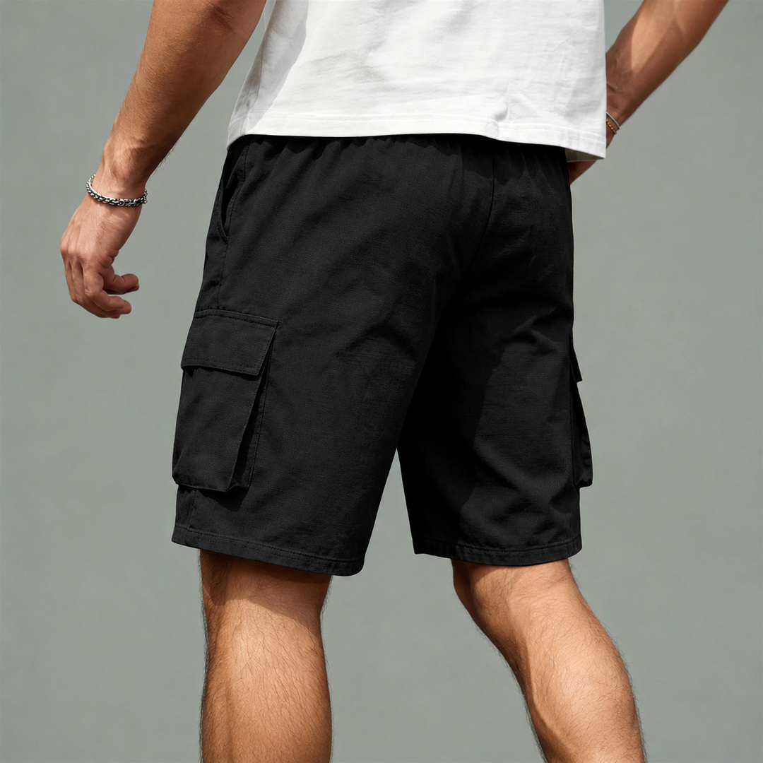 Camden Linen Utility Shorts