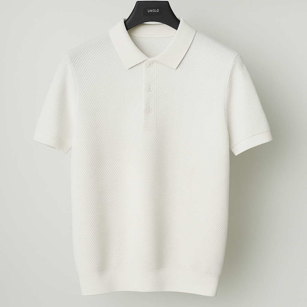 Castello Cotton Knit Polo