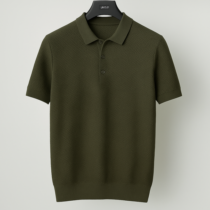 Castello Cotton Knit Polo