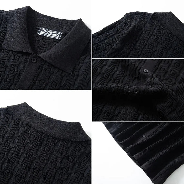 Casual Men's T-Shirt | Breathable Knitted Fabric with Relaxed Fit | Comfortable Summer Essential for Everyday Wear