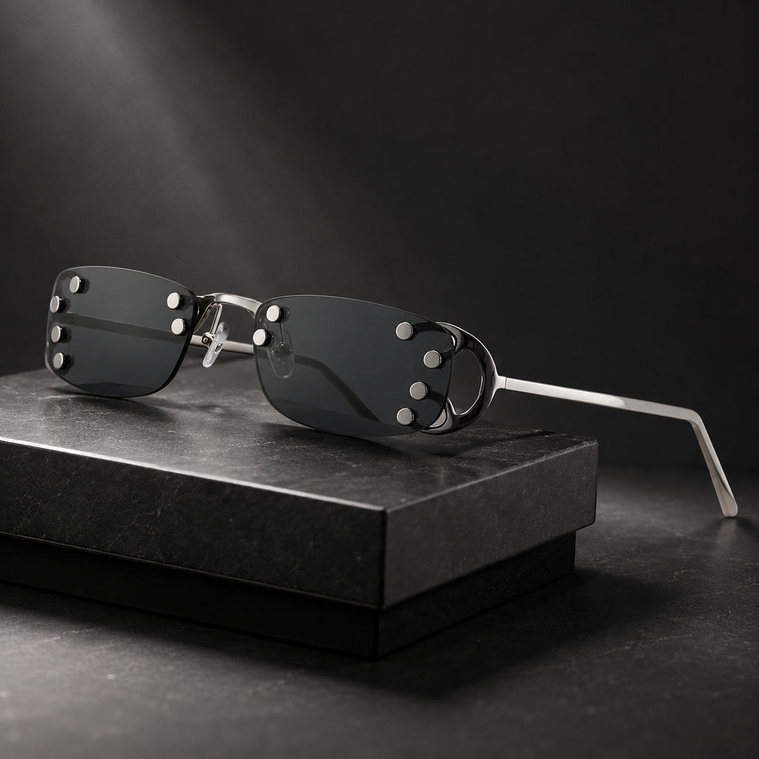 Caulfield Rimless Sunglasses