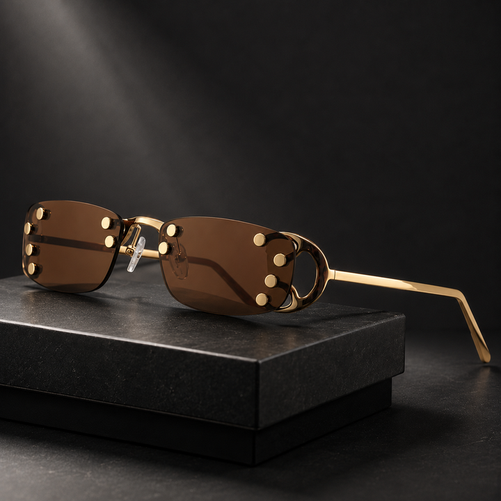 Caulfield Rimless Sunglasses
