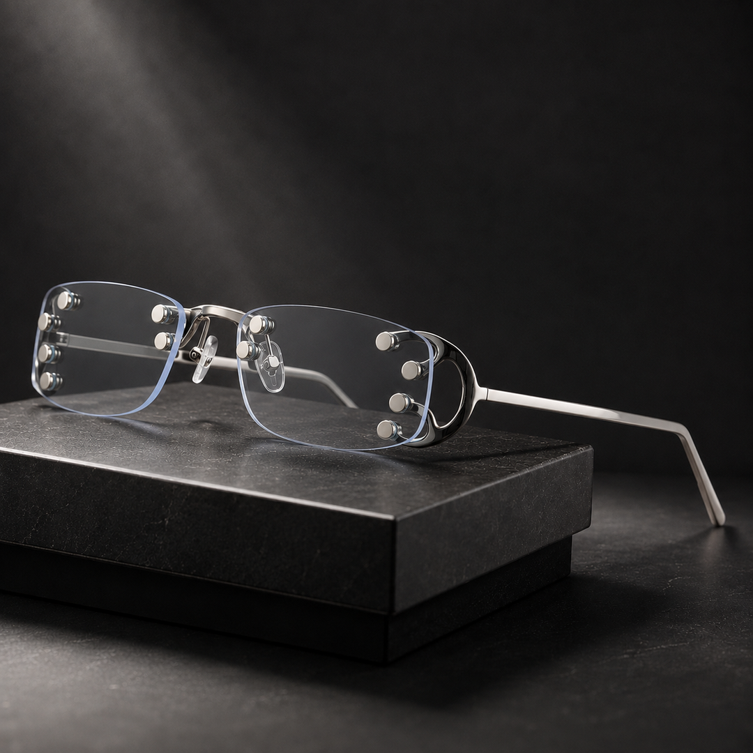 Caulfield Rimless Sunglasses