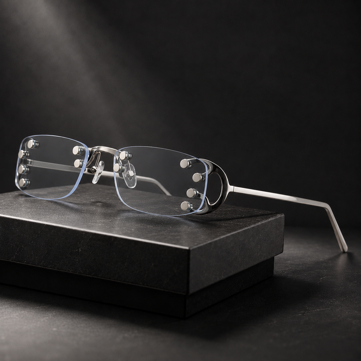 Caulfield Rimless Sunglasses