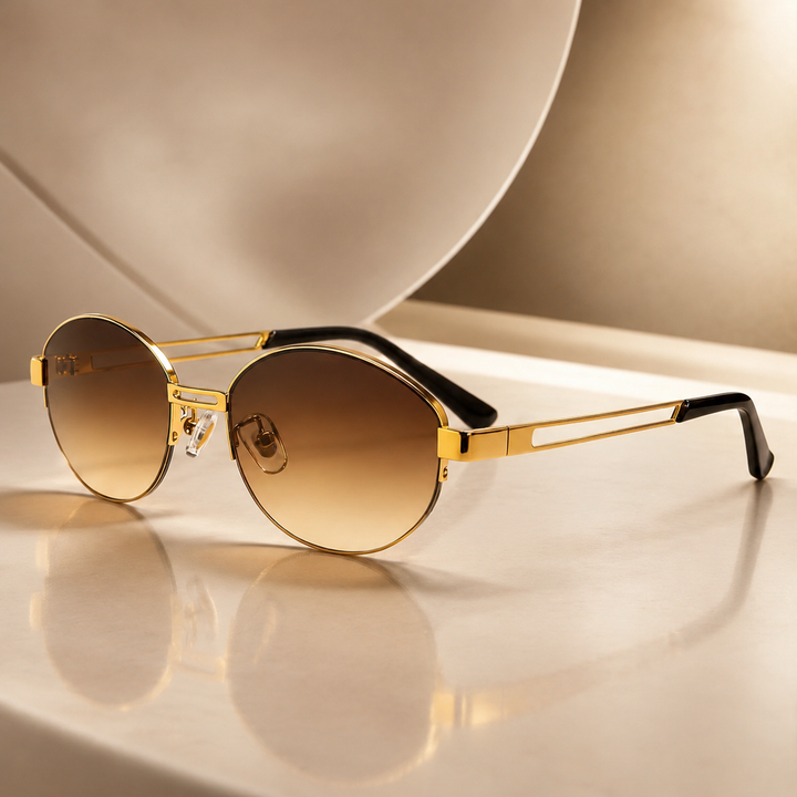 Cavendish Gold Frame Sunglasses