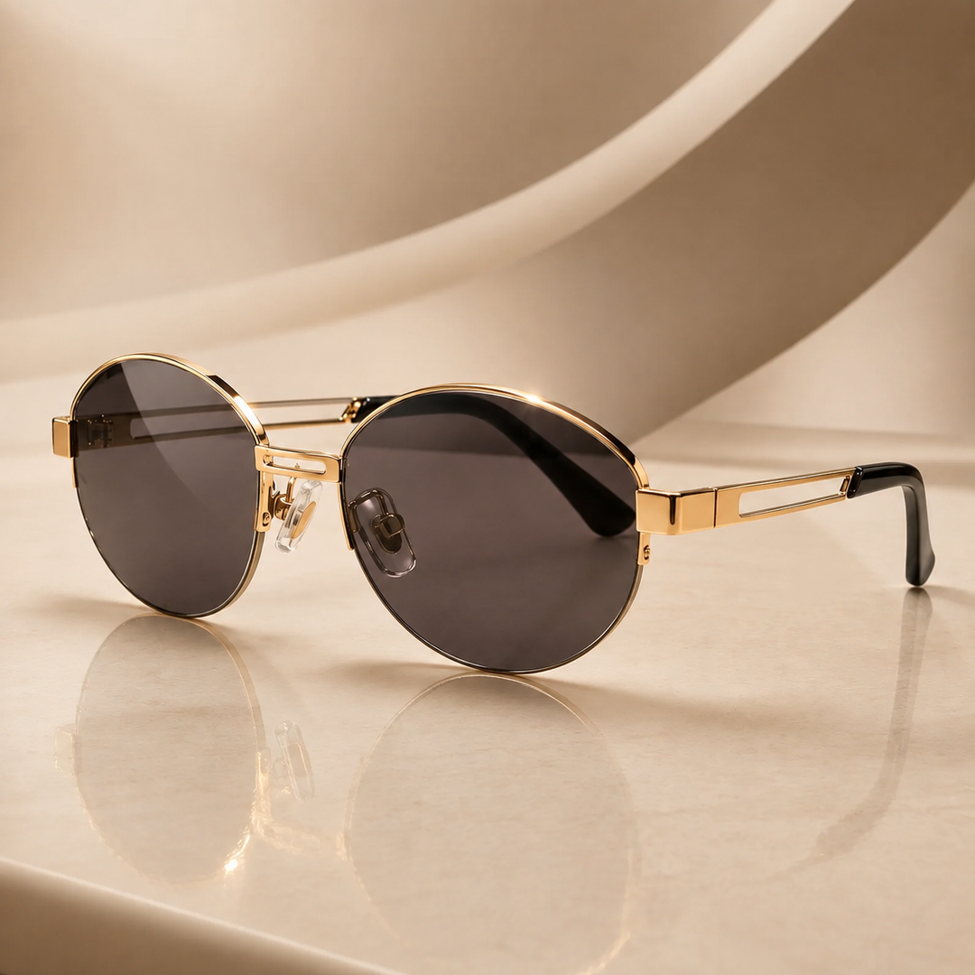 Cavendish Gold Frame Sunglasses