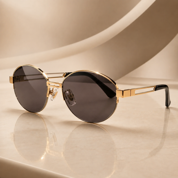 Cavendish Gold Frame Sunglasses