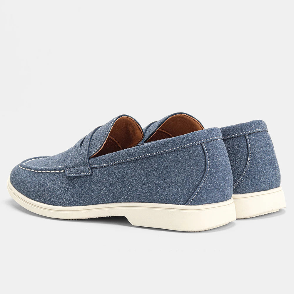 Comfortable Men's Black Loafers with Breathable Design | Stylish Casual Shoes for All-Day Wear